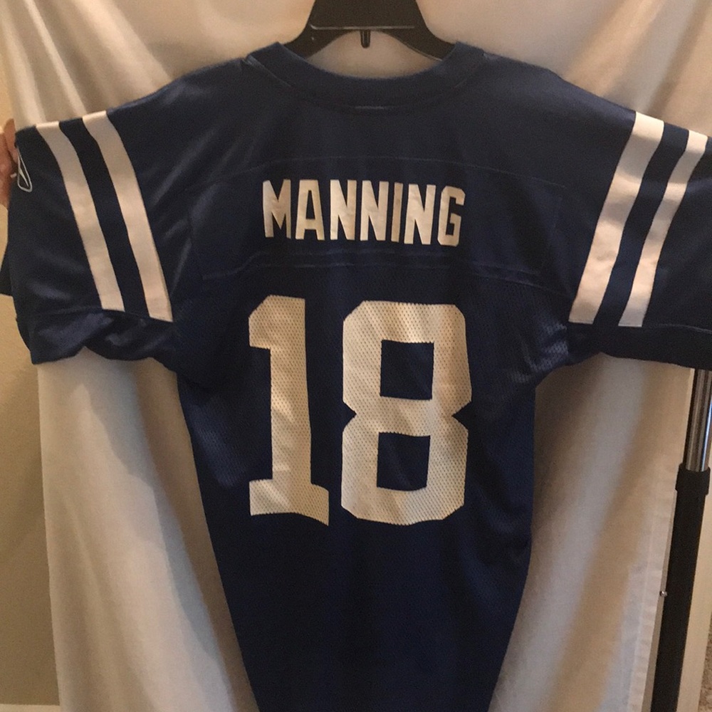 NFL Manning football jersey mens size M
